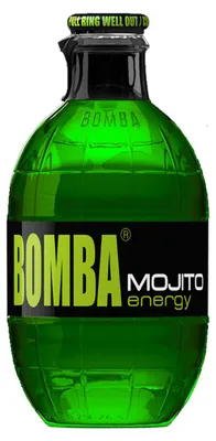 Obrázek produktu pro Bomba Mojito Energy Drink s ovocnou příchutí limetky a máty 250ml