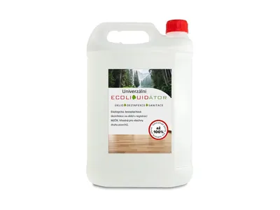 Obrázek produktu pro Ecoliquid ECOLIQUIDÁTOR, univerzální čisticí a dezinfekční prostředek bez aroma, 5 l