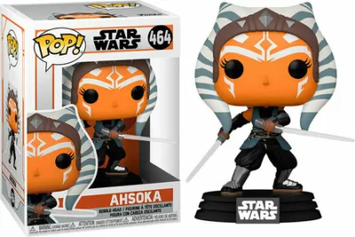 Zdjęcie produktu dla Funko Pop! Star Wars - Mandalorian Ahsoka Tano z mieczami świetlnymi figurka winylowa