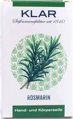 Produktbild von Klar's Rosmarinseife (palmölfrei) 10986