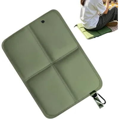 Produktbild von Faltbares Outdoor Sitzkissen Dick Dickes Sitzpolster – Kompakt & Isoliert für Camping, Wandern, Angeln, Picknick, Stadion, Garten & Strand