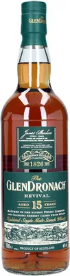 Produktbild von Glendronach Revival - 15 Jahre - Highland Single Malt Scotch Whisky