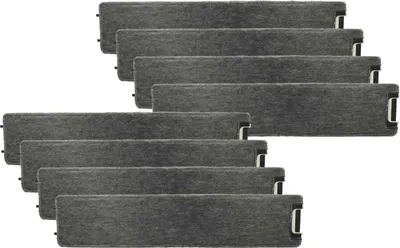 Produktbild von vhbw 8x Aktivkohlefilter kompatibel mit Imperial DMA 64, DA 846, DFA 734, DFA 934, DMA 62, DMA 74, DMA 94 Dunstabzugshaube - 50 x 10,4 x 3 cm