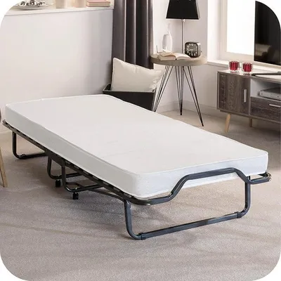 Produktbild von Silecomplaza Gästebett klappbar & faltbares Reisebett mit Stahlrahmen Matratze