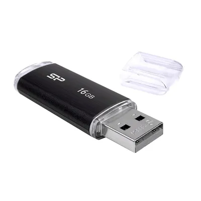 Produktbild von Silicon Power Ultima U02 USB-Stick 16 GB USB Typ-A 2.0 Schwarz