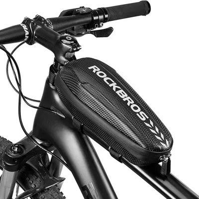 Produktbild von Rockbros B60 wasserdichte Fahrradtasche für Rahmen - Schwarz