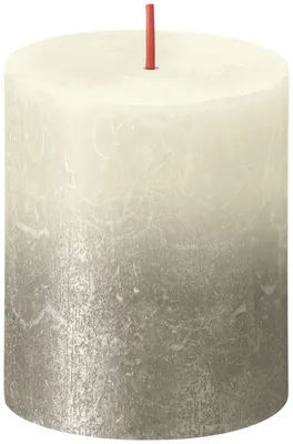 Produktbild von Bolsius E103668637105, Zylinder, Cremefarben, Perleffekt, 35 h, 1 Stück(e)