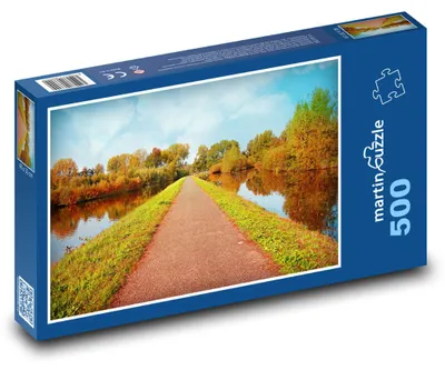 Zdjęcie produktu dla Puzzle 500 Jesienna Ścieżka - martinpuzzle