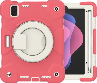 Obrázok produktu pre Puzdro pre iPad Mini 6 8,3" so stojanom a ramenným popruhom Ružové