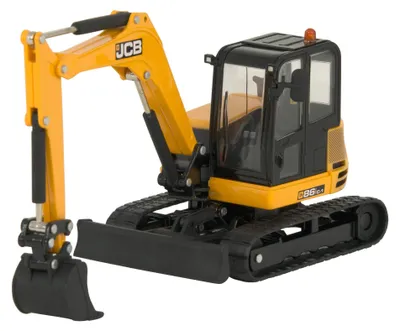 Produktbild von Britains Tomy 43013 Midi Kettenbagger 86C-1, Schiebe Spielzeug aus hochwertigem