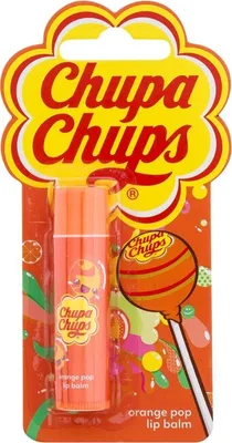 Immagine prodotto di Balsamo labbra Orange Pop per bambini 4 - Chupa Chups