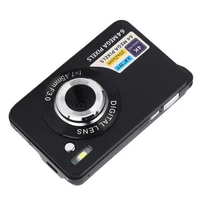 Produktbild von 2,8" digitálna kamera 4K 64MP HD, 20x zoom, automatické zaostrovanie, prenosná vlogovacia kamera pre dievčatá, chlapcov, tínedžerov