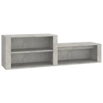 Obrázek produktu pro vidaXL Botník betonový šedý 150x35x45 cm odvozený dřevěný výrobek