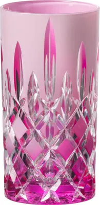 Zdjęcie produktu dla Riedel Laudon Highball, szklanka do long drinków, szkło kryształowe, różowo-różowy, 395 ml, 1515/04S3RP