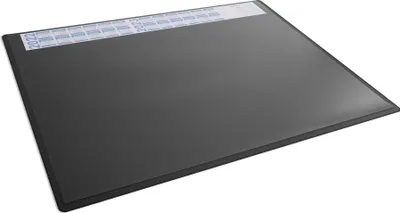 Image de Sous-main PP 65x50cm noir paquet de 5 pièces
