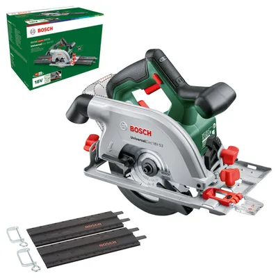 Produktbild von Bosch Akku-Kreissäge UniversalCirc 18V-53 (Präzises Sägen in jedem Holzmaterial;