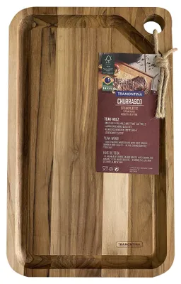 Image de TEAK Planche à découper 49x28x1,8cm