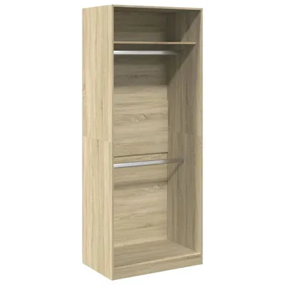 Obrázok produktu pre vidaXL Šatníková skriňa Sonoma dub 80x50x200 cm materiál na báze dreva