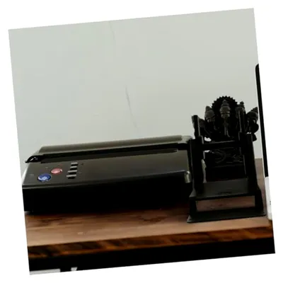 Produktbild von Etikettenhalter Für Drucker Aus Manueller Etikettenpapierhalter Einfach Zu Montieren Zur Aufbewahrung Und Verwendung Von Rollenetiketten