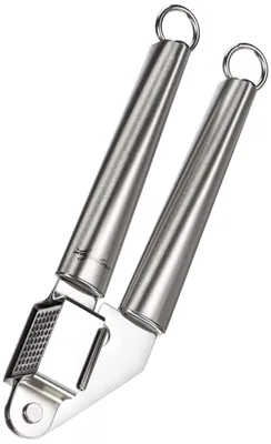 Knoflookpers aus Edelstahl 18/10, ergonomisch, spülmaschinengeeignet