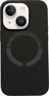 Produktbild von König Design Hülle kompatibel mit Apple iPhone 15 Kunststoff Soft Handyhülle - Handy Case Schwarz