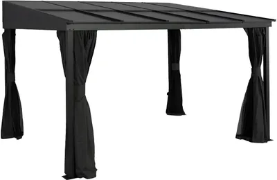 Zdjęcie produktu dla Osłona tarasowa Sojag St. Barthelemy 10x14 antracyt 296 x 424 x 240 cm (dł. x szer. x wys.) aluminium