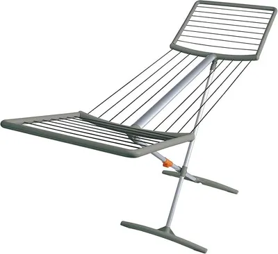 Produktbild von Wäscheständer Fashiondry Obsidian Grey (Standtrocker mit automatischer Wäscheleinen-Spanntechnik, Trockenlänge 18 m, Aluminiumausführung) 40809