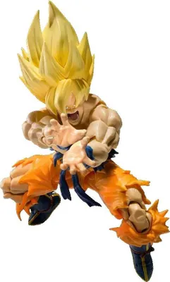 Obrázek produktu pro Dragon Ball S.H. Figuarts Actionfigur Super Saiyan Son Goku Legendární Super Saiyan (Nejlepší výběr) 15 cm