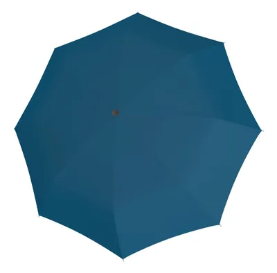 Produktbild von doppler Taschenregenschirm Regenschirm Fiber Smart Fold Uni Crystal Blue blau