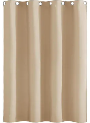 Produktbild von Lärmschutzvorhang Schlaufenschal 90 x 220 cm Creme Blickdicht Waschbar