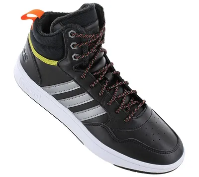 Produktbild von adidas Hoops 3.0 Mid - Schuhe Sneakers Schwarz HR1440