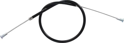 Produktbild von Bremszug hinten, schwarz, alte Ausführung (Blechbremsschild) - Simson KR50