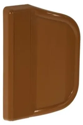 Produktbild von Balkontürgriff Kunststoff RAL 8003 Goldene Eiche