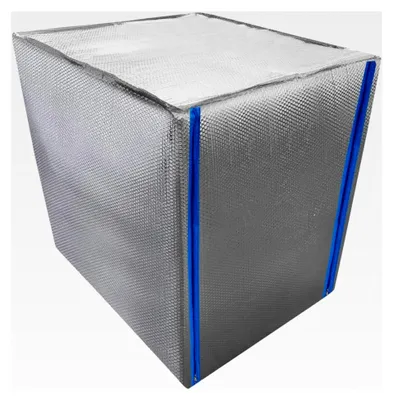 Produktbild von Thermohaube für IBC Container mit Reißverschluss, Hitze- und Frostschutz, Größe 1000l