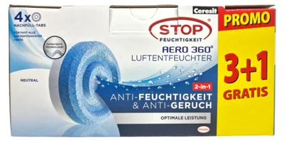 Image de Ceresit Aero 360° Pastilles de recharge, lot de 4