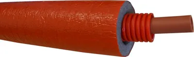 Produktbild von Roth Isolierrohr aus Polyethylen (PE) in Rot, Maße 20x25 mm, für Wärmedämmung