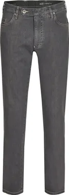 Produktbild von aubi Perfect Fit Herren Sommer Jeans Hose Stretch aus Baumwolle High Flex Modell 577 grey Größe 23