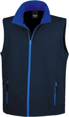 Produktbild von Result Core R232M | Herren Soft Shell Bodywarmer / Wasserabweisend, atmungsaktiv - Farbe: Navy/Royal - Größe: M
