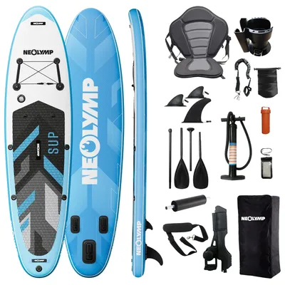 Produktbild von Stand-Up Paddle Board (SUP) Komplettset (13-teilig)