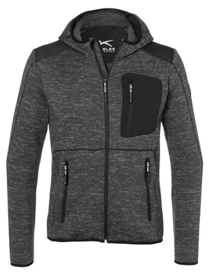 Obrázok produktu pre Kübler Strickjacke light anthrazit/schwarz Gr. M