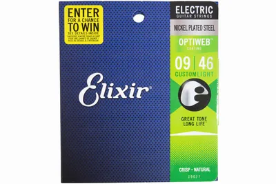 Produktbild von Elixir 19027 Optiweb 9-46 Saiten für E-Gitarre