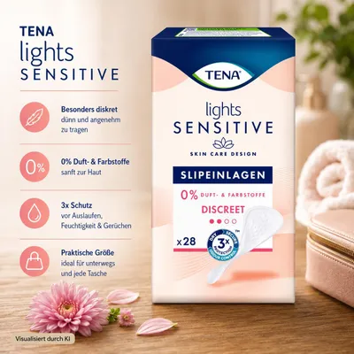 Produktbild von Tena Lights Slipeinlagen Light 28ST