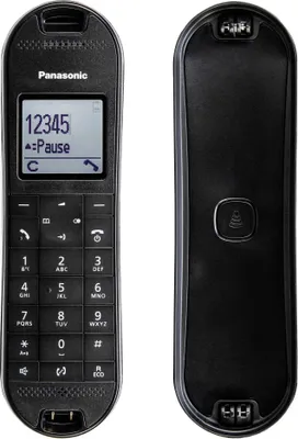 Immagine prodotto di Panasonic KX TGK320 - Telefono cordless - Segreteria telefonica con ID chiamante - DECT - Nero lucido
