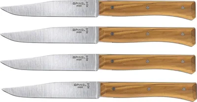 Produktbild von Opinel Tischmesserset Facette 4-teilig Olivenholz