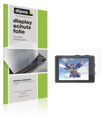 Produktbild von 4x Schutzfolie für AAFGVC Swevix C1S matt Displayschutzfolie Folie Display Schutz dipos