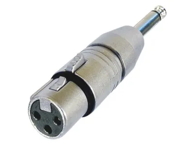 Zdjęcie produktu dla Neutrik NA2FP, XLR, 1/4", Srebrny