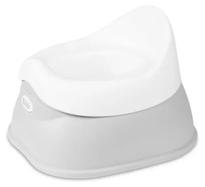 Image de Potty d'apprentissage pour enfants, garçon ou fille, modèle Bibi, couleur grise