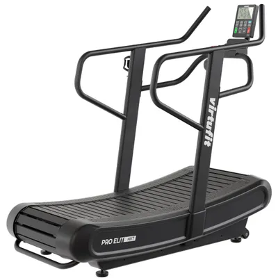 Produktbild von VirtuFit Pro Elite HiiT Loopband - 160 x 44 cm - 4 Stufen - Schwarz