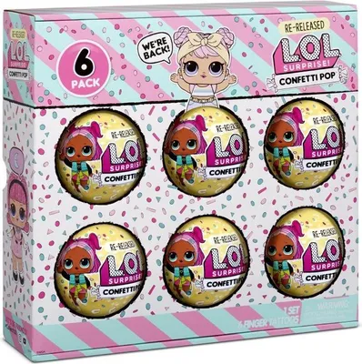 Obrázek produktu pro L.O.L. Surprise! Konfety série 6-pack - Unicorn.