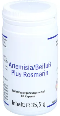 Immagine prodotto di Capsule di Artemisia Beifuss per l'apporto di sostanze antiossidanti, confezione da 60 capsule